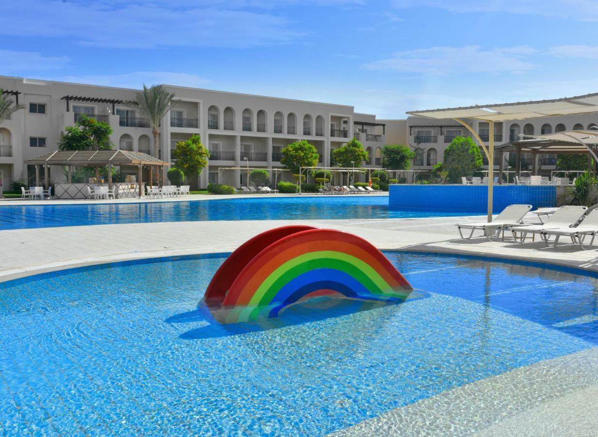 Jaz Mirabel Resort Šarm aš-Šajch Exteriér fotografie Rainbow float